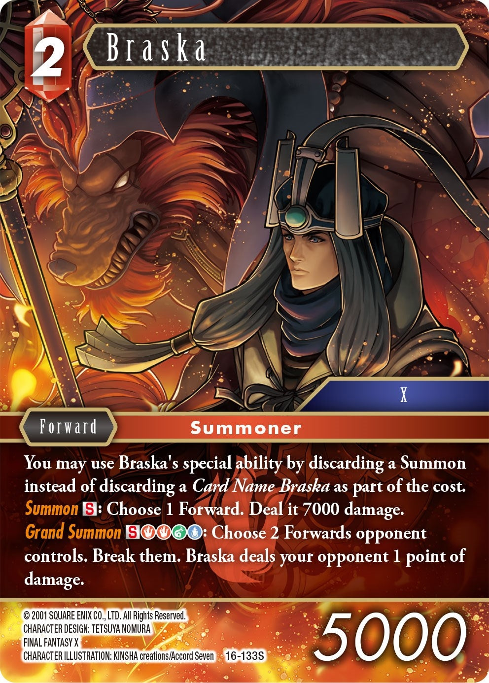 Braska (16) [16] - Final Fantasy TCG Single