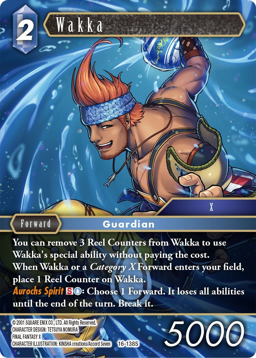 Wakka (16) [16] - Final Fantasy TCG Single