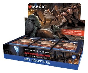 Commander Legends: Battle for Baldur’s Gate - Set Booster Box [CLB] - MTG Sealed
