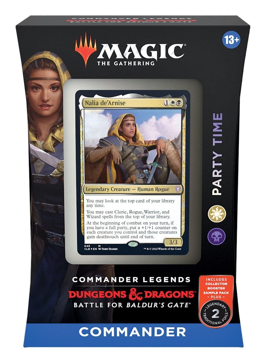 Commander Legends: Battle for Baldur’s Gate - Party Time Commander Deck [CLB] - MTG Sealed