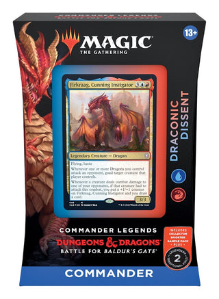 Commander Legends: Battle for Baldur’s Gate - Draconic Dissent Commander Deck [CLB] - MTG Sealed