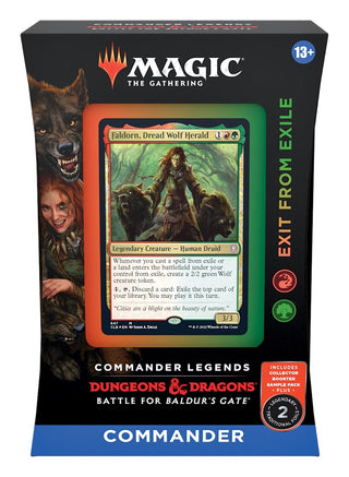 Commander Legends: Battle for Baldur’s Gate - Exit from Exile Commander Deck [CLB] - MTG Sealed