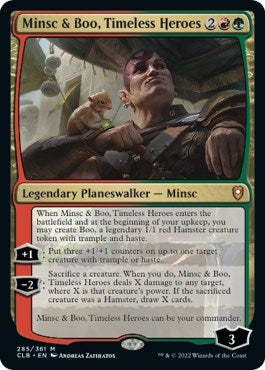 Minsc & Boo Timeless Heroes (285) [CLB] - MTG Single