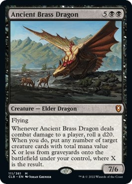 Ancient Brass Dragon (111) [CLB] - MTG Single