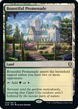 Bountiful Promenade (348) [CLB] - MTG Single