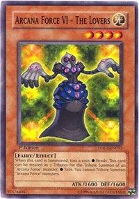 Arcana Force VI - The Lovers (12) (LODT) - YuGiOh Single