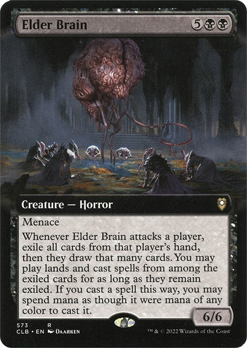 Elder Brain (Extended Art) (573) [CLB] - MTG Single