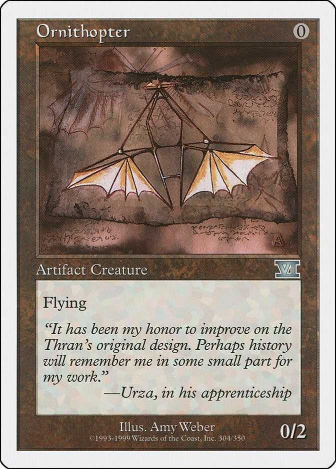 Ornithopter (304) [6ED] - MTG Single