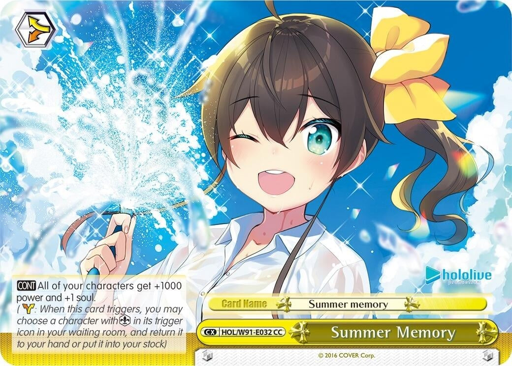 Summer Memory (91032) [HOL/W91] - Weiss Schwarz Single