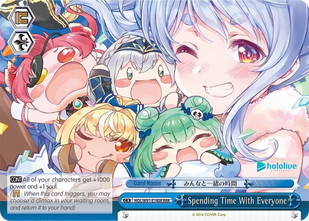 Spending Time With Everyone (RRR) (91140) [HOL/W91] - Weiss Schwarz Single