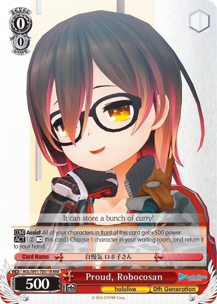 Proud Robocosan (RRR) (91011) [HOL/W91] - Weiss Schwarz Single