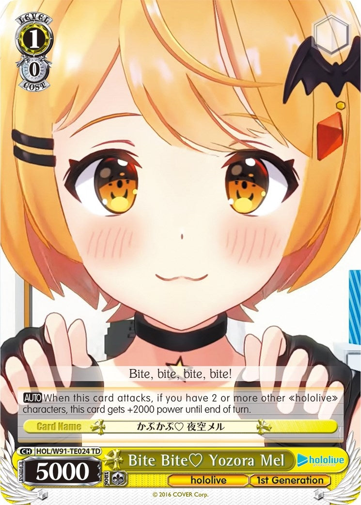 Bite Bite Yozora Mel (91024) [HOL/W91] - Weiss Schwarz Single