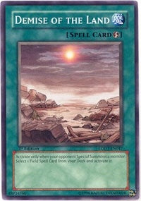 Demise of the Land (47) (LODT) - YuGiOh Single