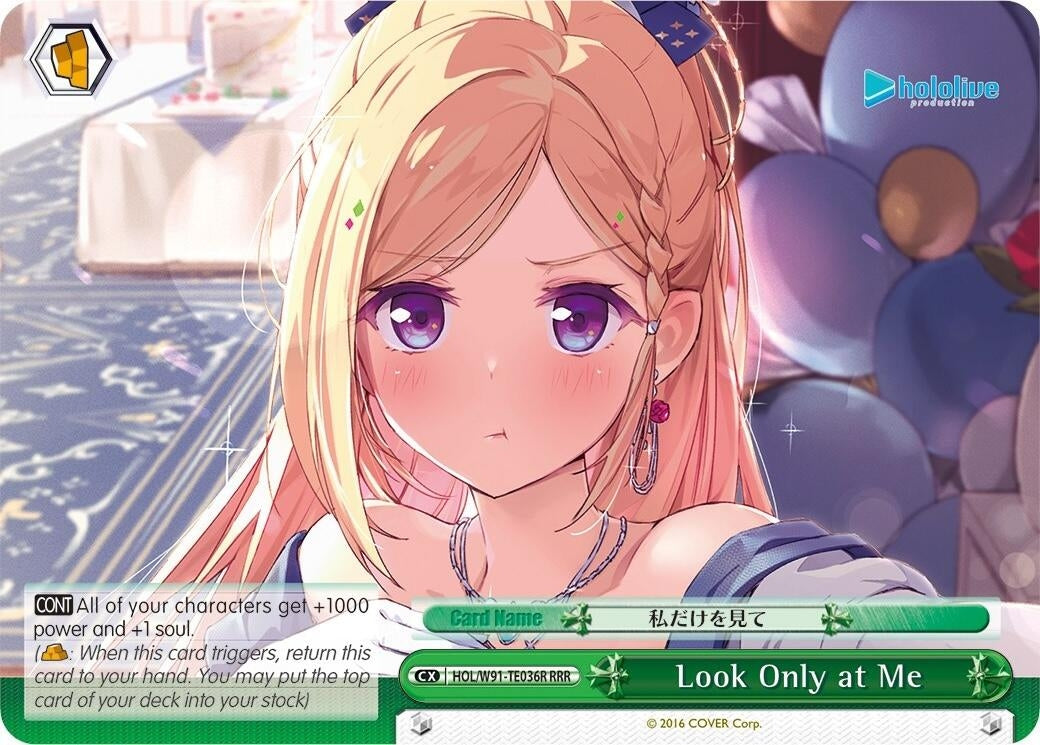 Look Only at Me (RRR) (91036) [HOL/W91] - Weiss Schwarz Single