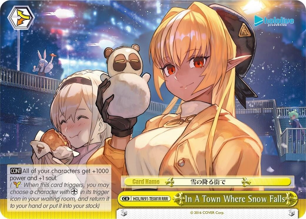 In A Town Where Snow Falls (RRR) (91081) [HOL/W91] - Weiss Schwarz Single
