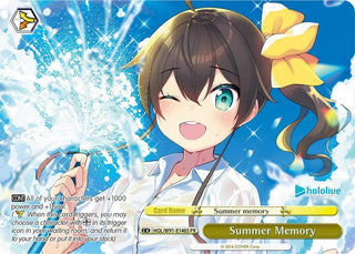 Summer Memory (PR Foil) (91146) [HOL/W91] - Weiss Schwarz Single