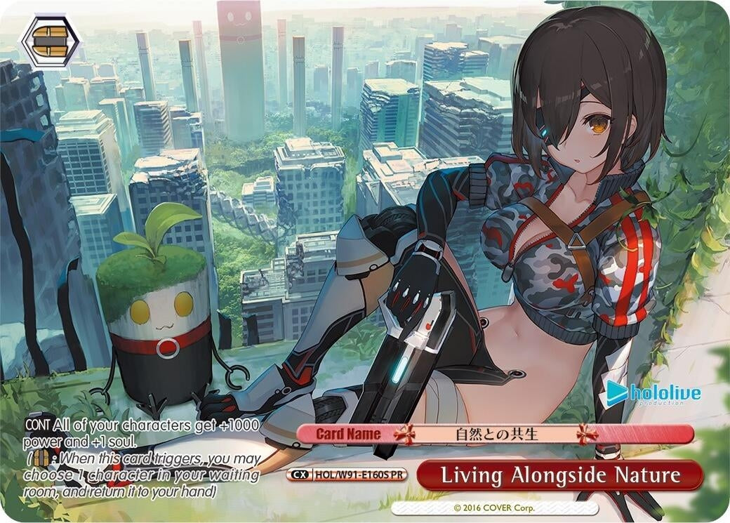 Living Alongside Nature (PR Foil) (91160) [HOL/W91] - Weiss Schwarz Single