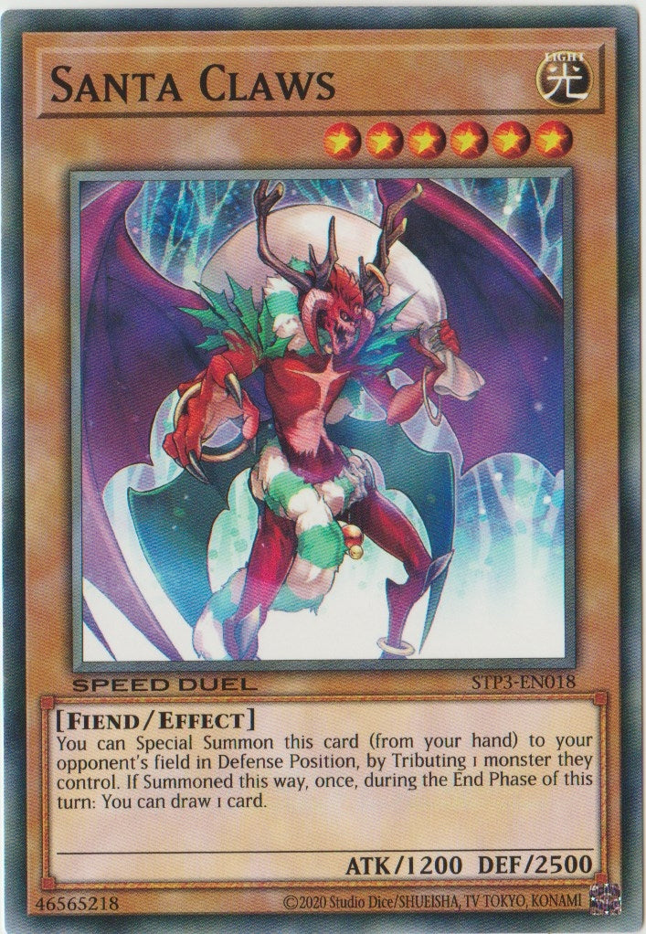 Santa Claws (3018) (STP3) - YuGiOh Single