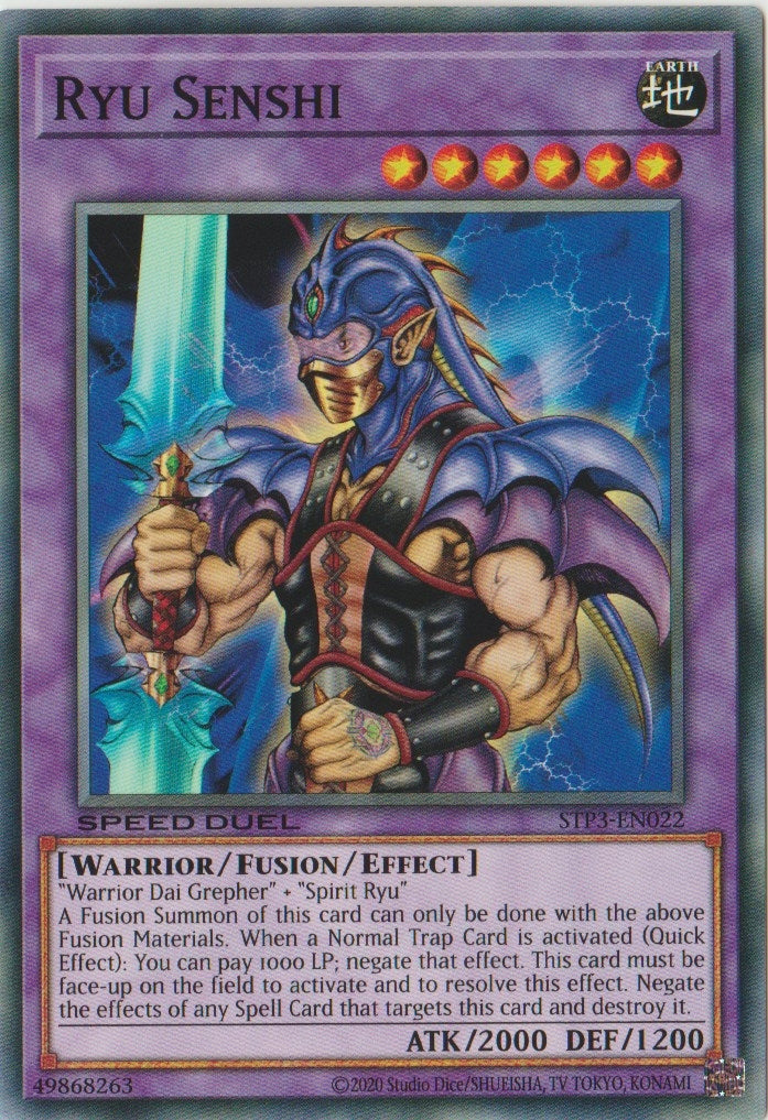 Ryu Senshi (3022) (STP3) - YuGiOh Single
