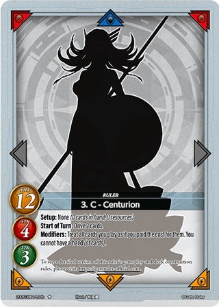 3. C - Centurion (B) (2021) - Gate Ruler Single