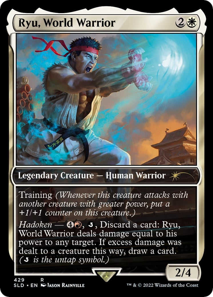 Ryu World Warrior (429) [SLD] - MTG Single