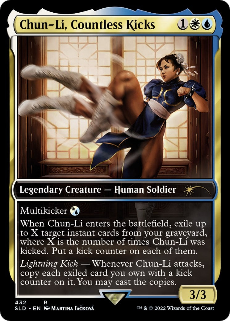 Chun-Li Countless Kicks (432) [SLD] - MTG Single