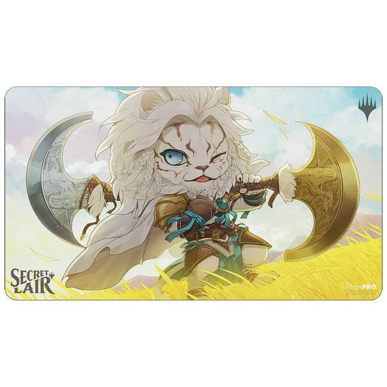 Secret Lair: February 2022 Superdrop ’Ajani Mentor of Heroes’ Playmat for Magic The Gathering - Playmats Sealed