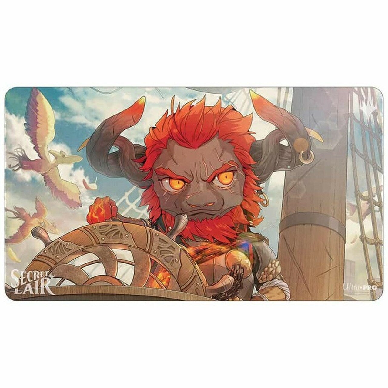 Secret Lair: February 2022 Superdrop ’Angrath the Flame-Chained’ Playmat for Magic The Gathering - Playmats Sealed
