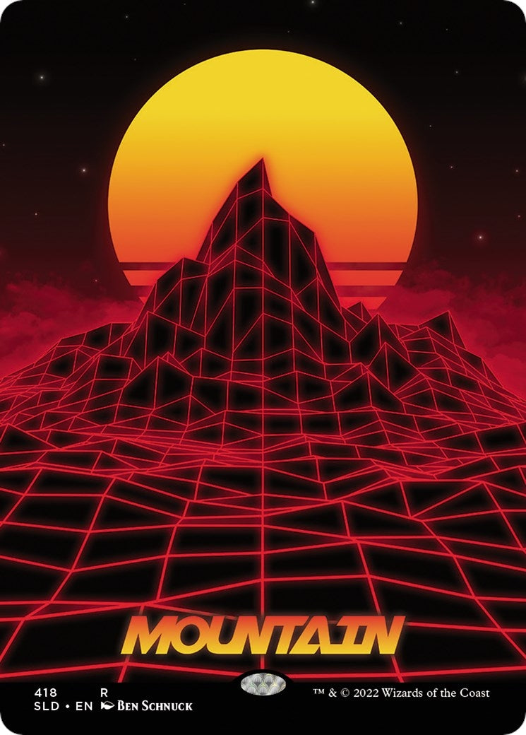 Mountain (418) (418) [SLD] - MTG Single