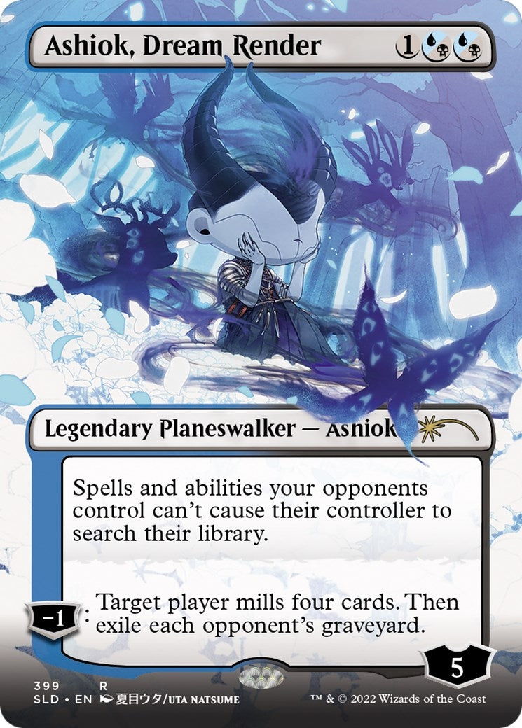 Ashiok Dream Render (Borderless) (399) [SLD] - MTG Single