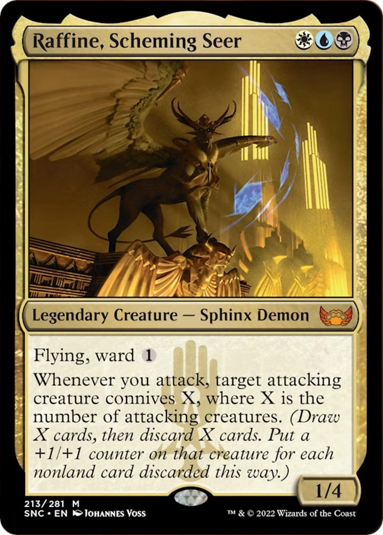 Raffine Scheming Seer (213) [SNC] - MTG Single