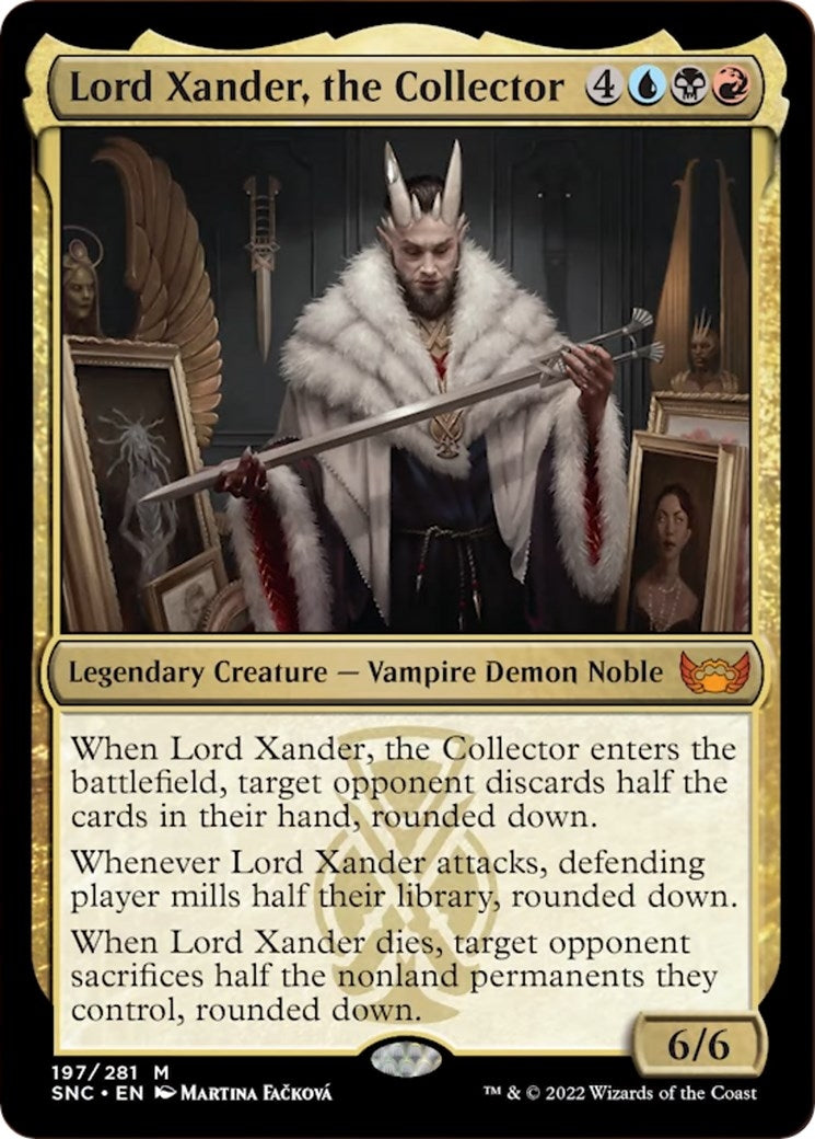 Lord Xander the Collector (197) [SNC] - MTG Single