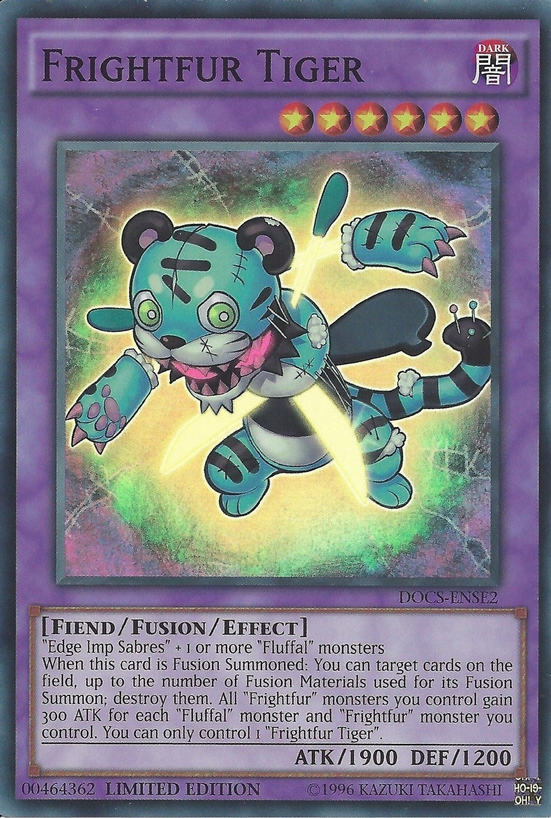 Frightfur Tiger (2) (DOCS) - YuGiOh Single