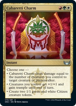 Cabaretti Charm (173) [SNC] - MTG Single