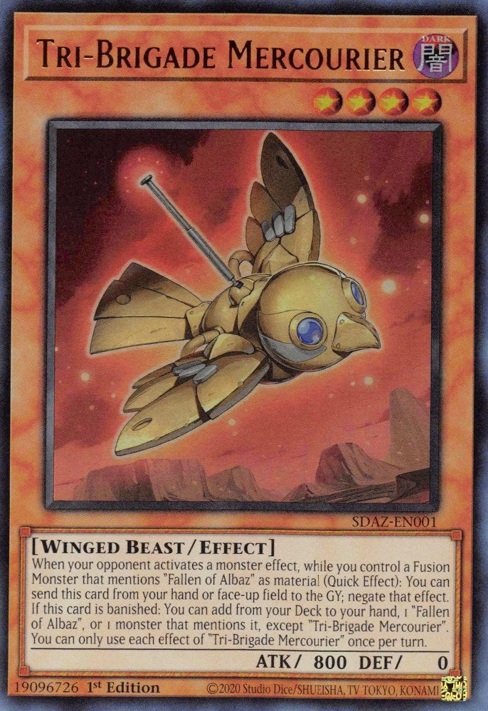 Tri-Brigade Mercourier (1) (SDAZ) - YuGiOh Single