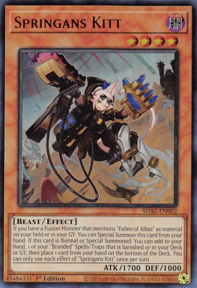 Springans Kitt (2) (SDAZ) - YuGiOh Single