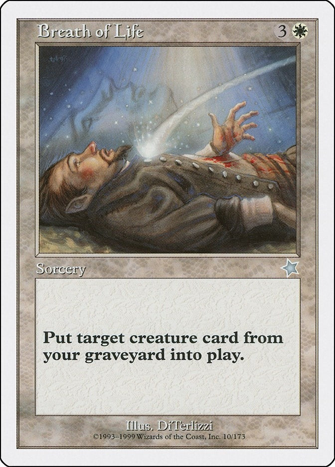 Breath of Life (10) [S99] - MTG Single