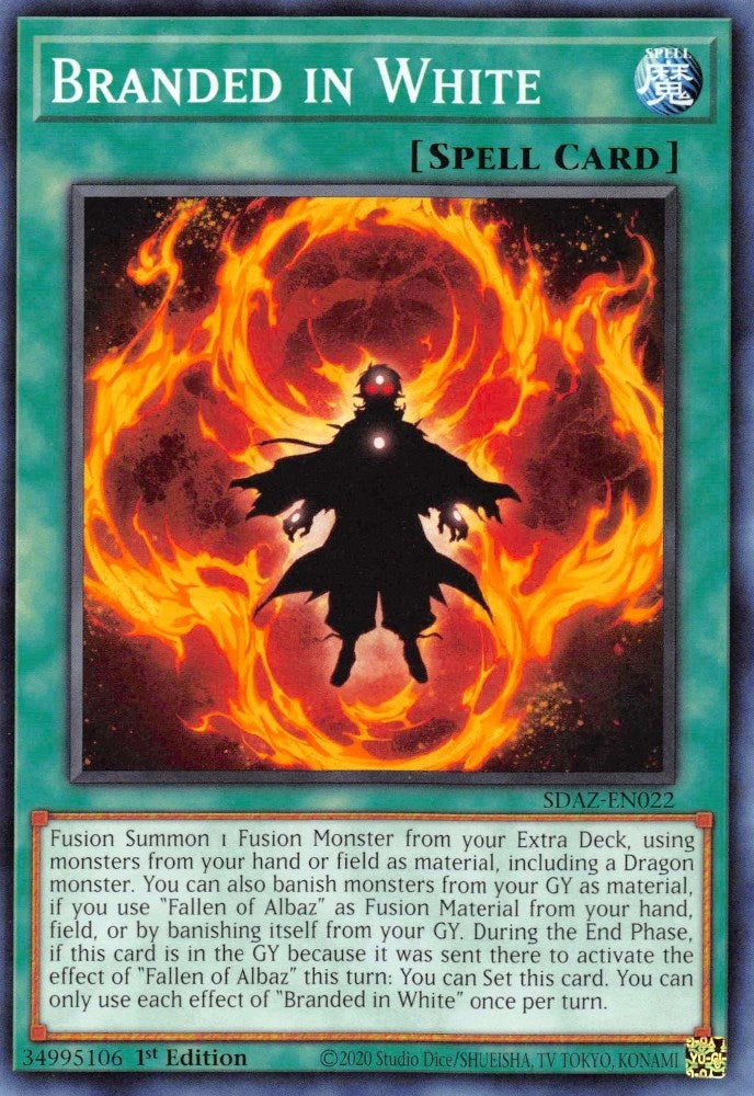 Branded in White (22) (SDAZ) - YuGiOh Single