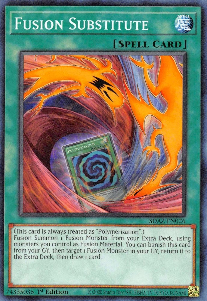 Fusion Substitute (26) (SDAZ) - YuGiOh Single