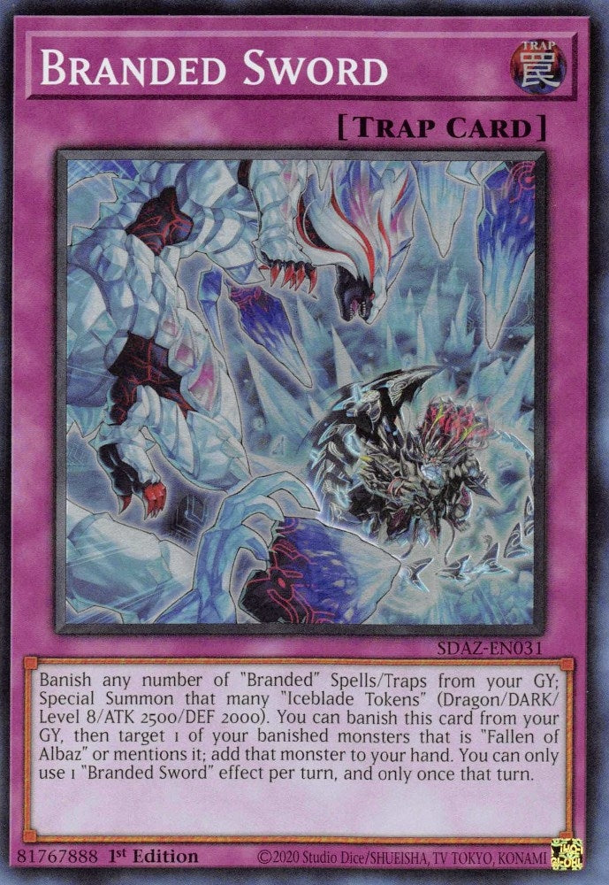 Branded Sword (31) (SDAZ) - YuGiOh Single