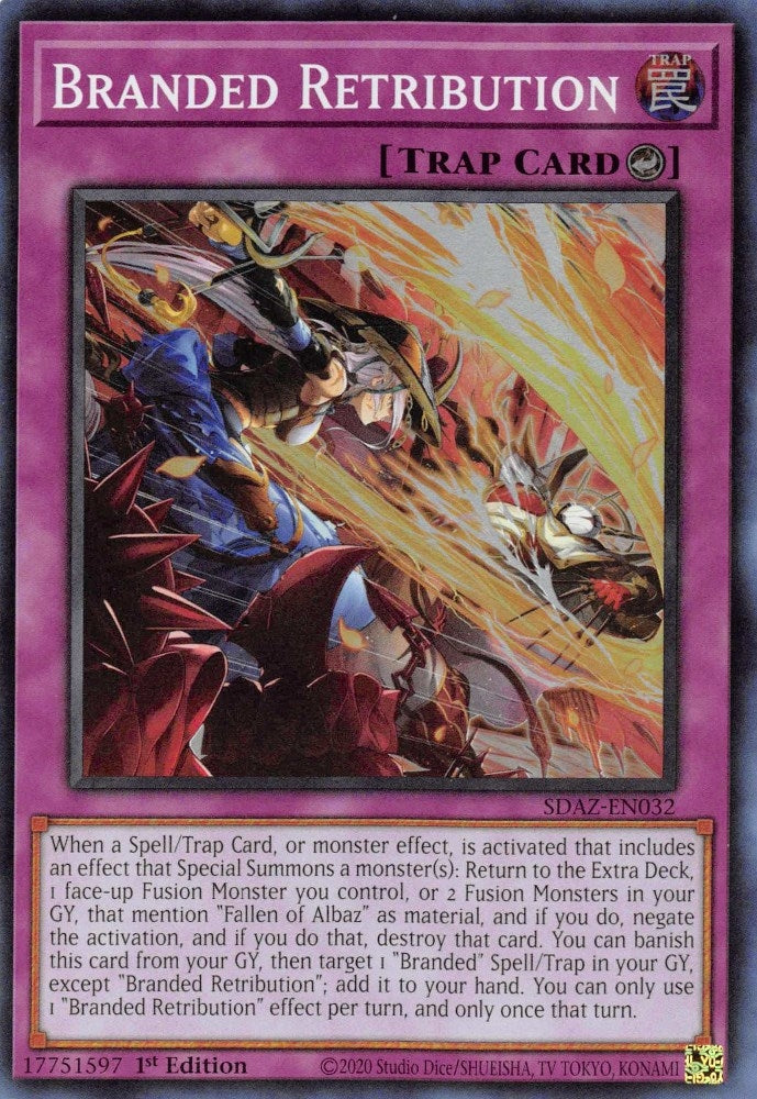 Branded Retribution (32) (SDAZ) - YuGiOh Single