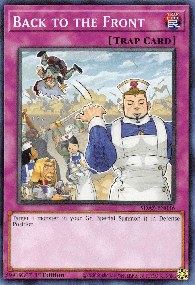 Back to the Front (36) (SDAZ) - YuGiOh Single