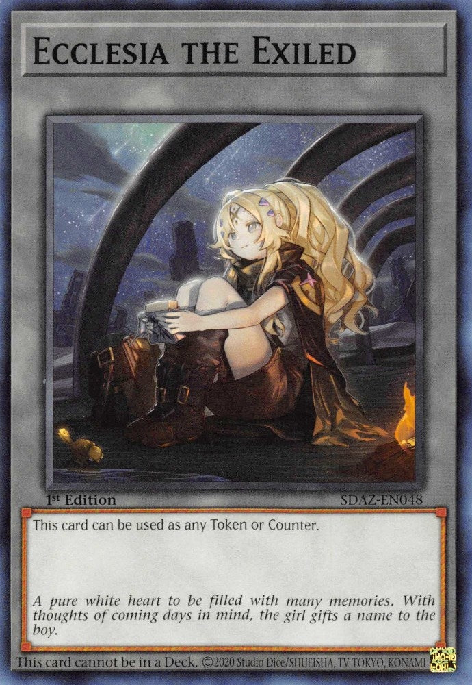 Ecclesia the Exiled (48) (SDAZ) - YuGiOh Single