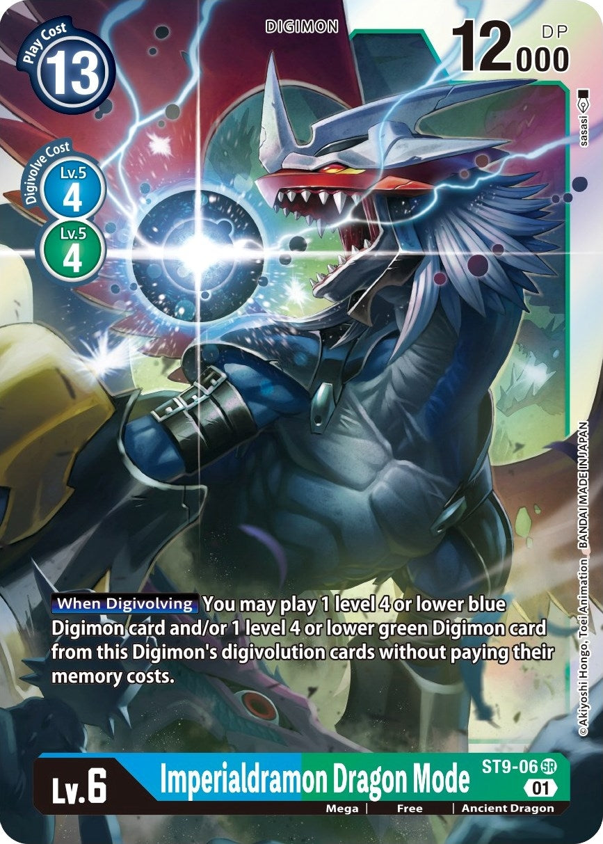 Imperialdramon Dragon Mode (906) [ST-9] - Digimon Card Game Single