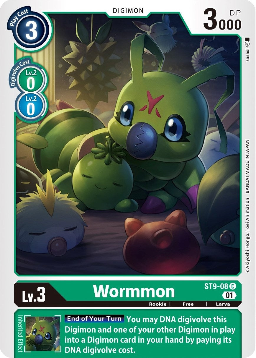 Wormmon (908) [ST-9] - Digimon Card Game Single