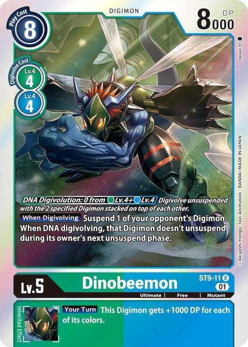 Dinobeemon (911) [ST-9] - Digimon Card Game Single