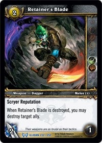 Retainer’s Blade - WoW Single