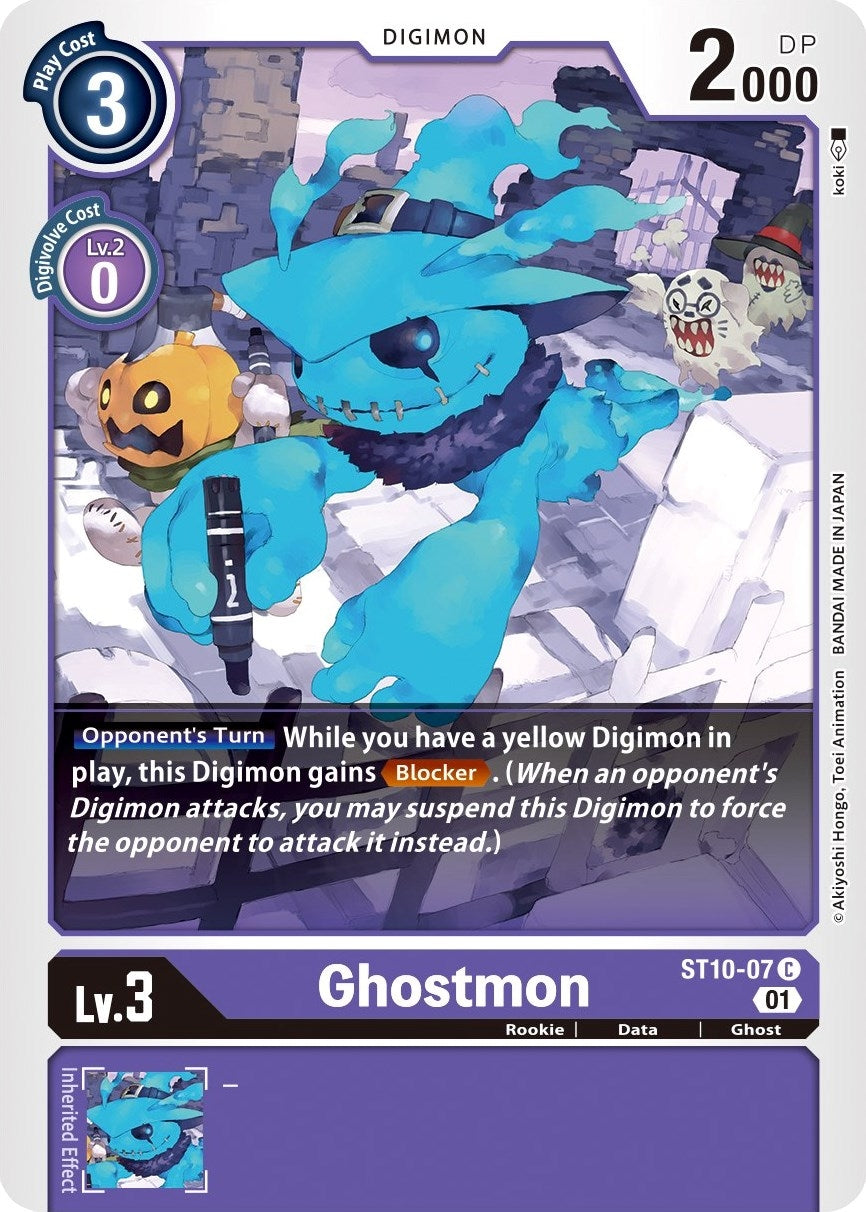 Ghostmon (1007) [ST-10] - Digimon Card Game Single