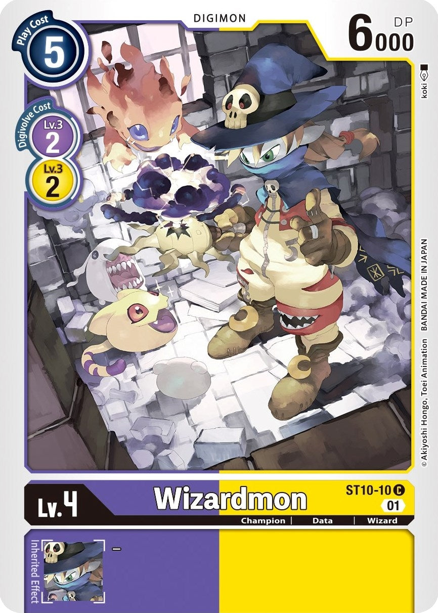 Wizardmon (1010) [ST-10] - Digimon Card Game Single