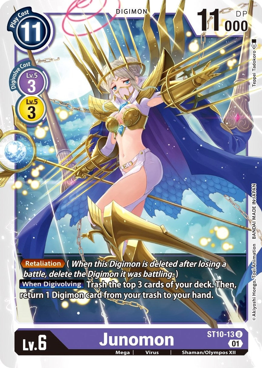 Junomon (1013) [ST-10] - Digimon Card Game Single